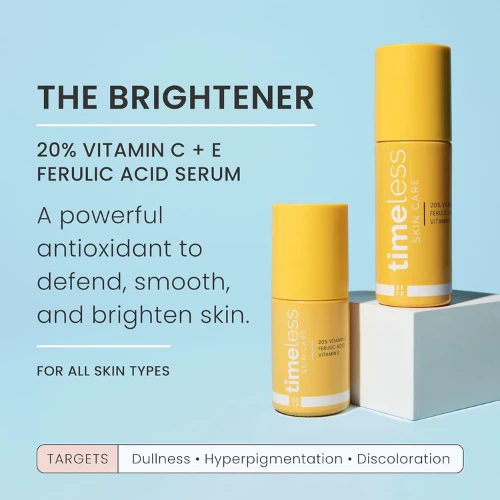 Timeless 20% Vitamin C + E Ferulic Acid Serum, 30ml, 1 fl. Oz