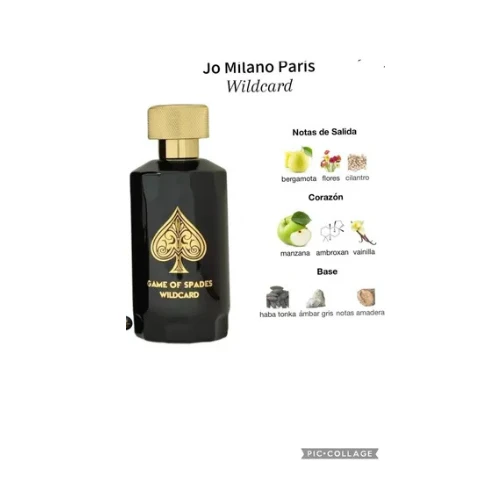 Jo Milano Game Of Spades Wildcard for Unisex Parfum Spray, 3.4 Ounce