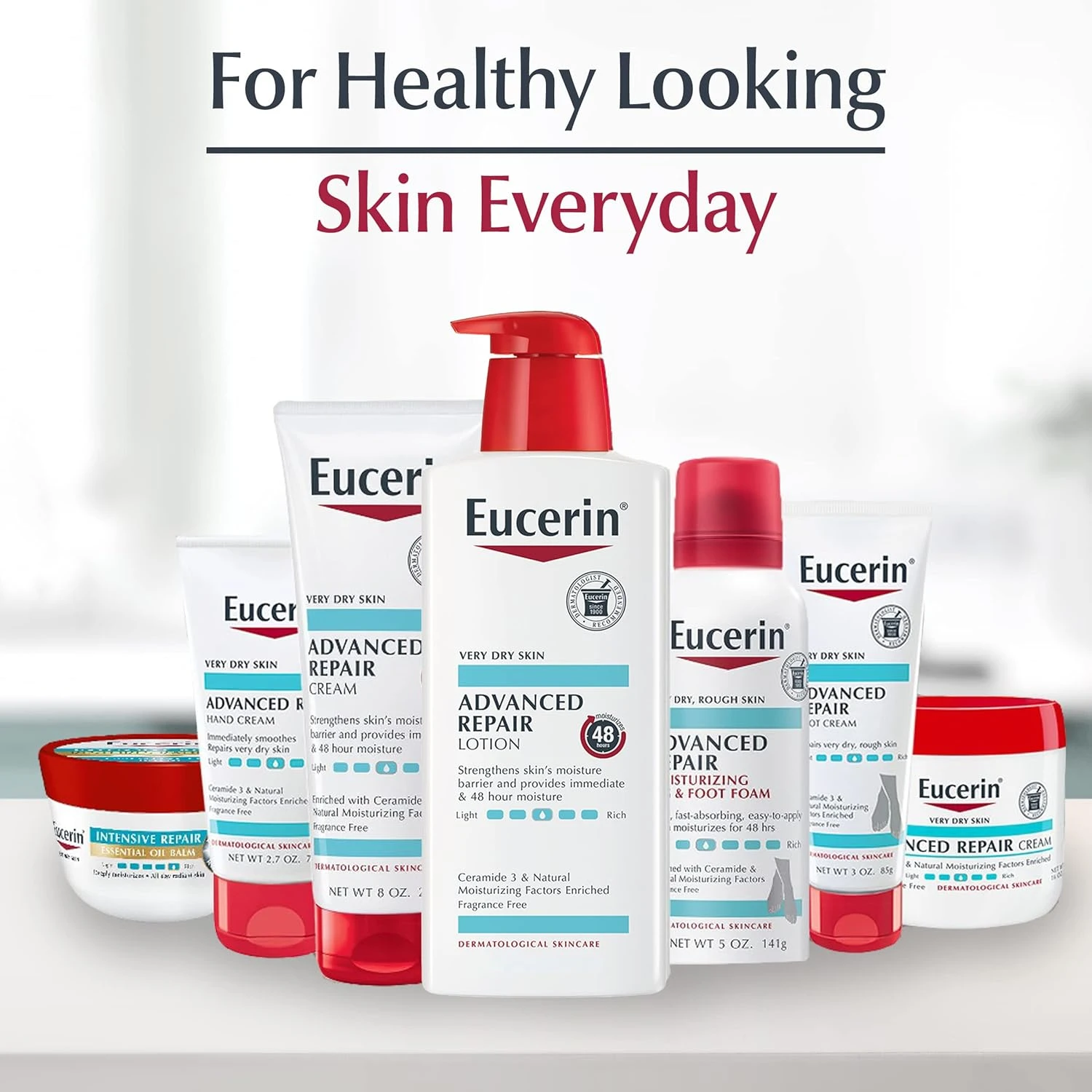 Eucerin Advanced Repair Hand Creme, 2.7 Ounce