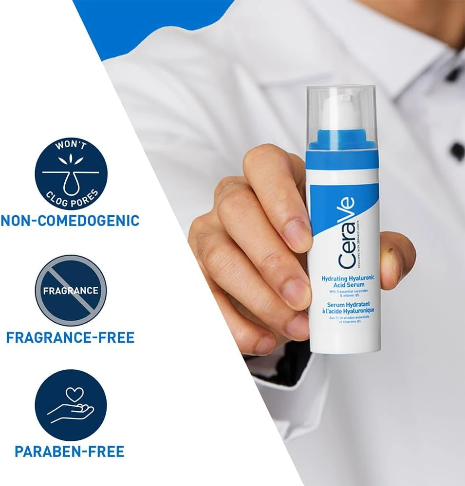 Cerave Hydrating Hyaluronic Acid Serum for Dry Skin 30ml