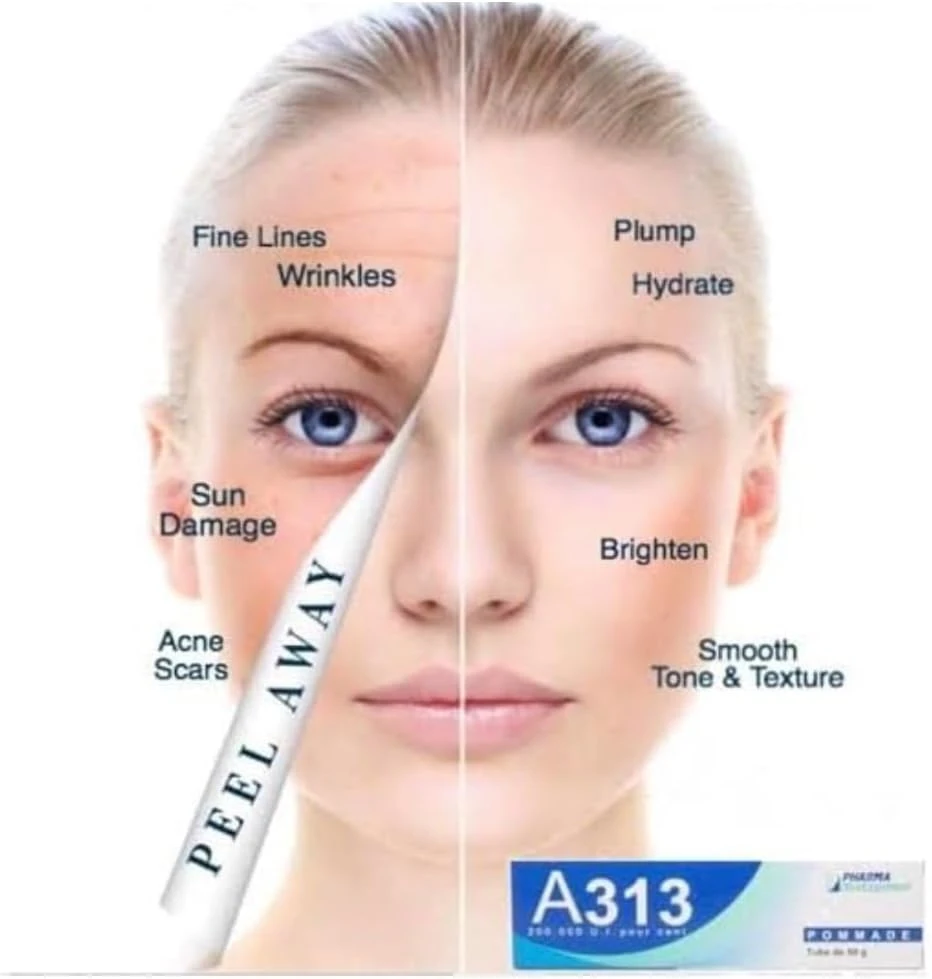 Pharma Developpment A313 Retinol Pommade, French Vitamin A, Night Mousturizer, 5
