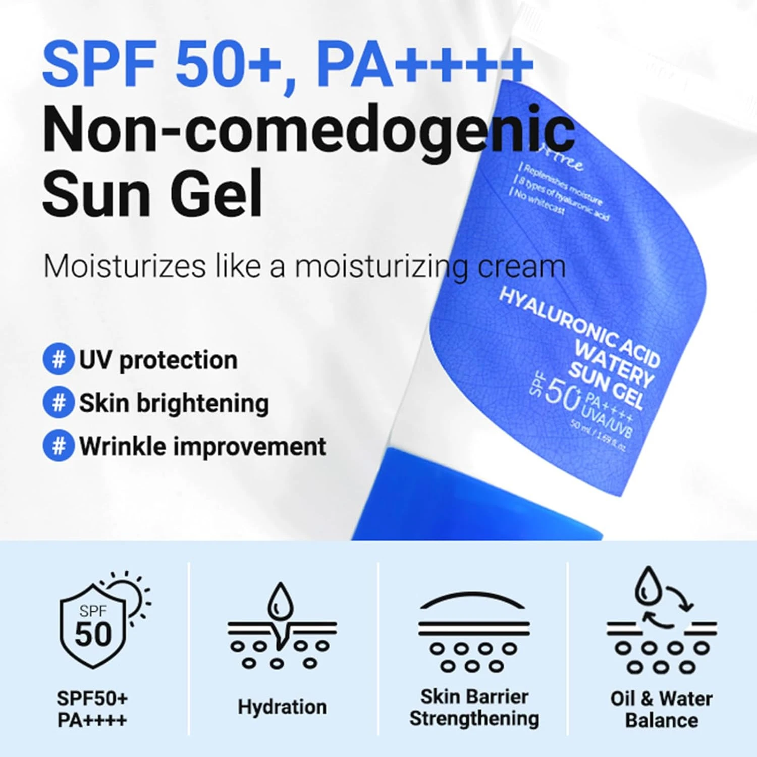 ISNTREE Hyaluronic Acid Watery Sun Gel 50ml