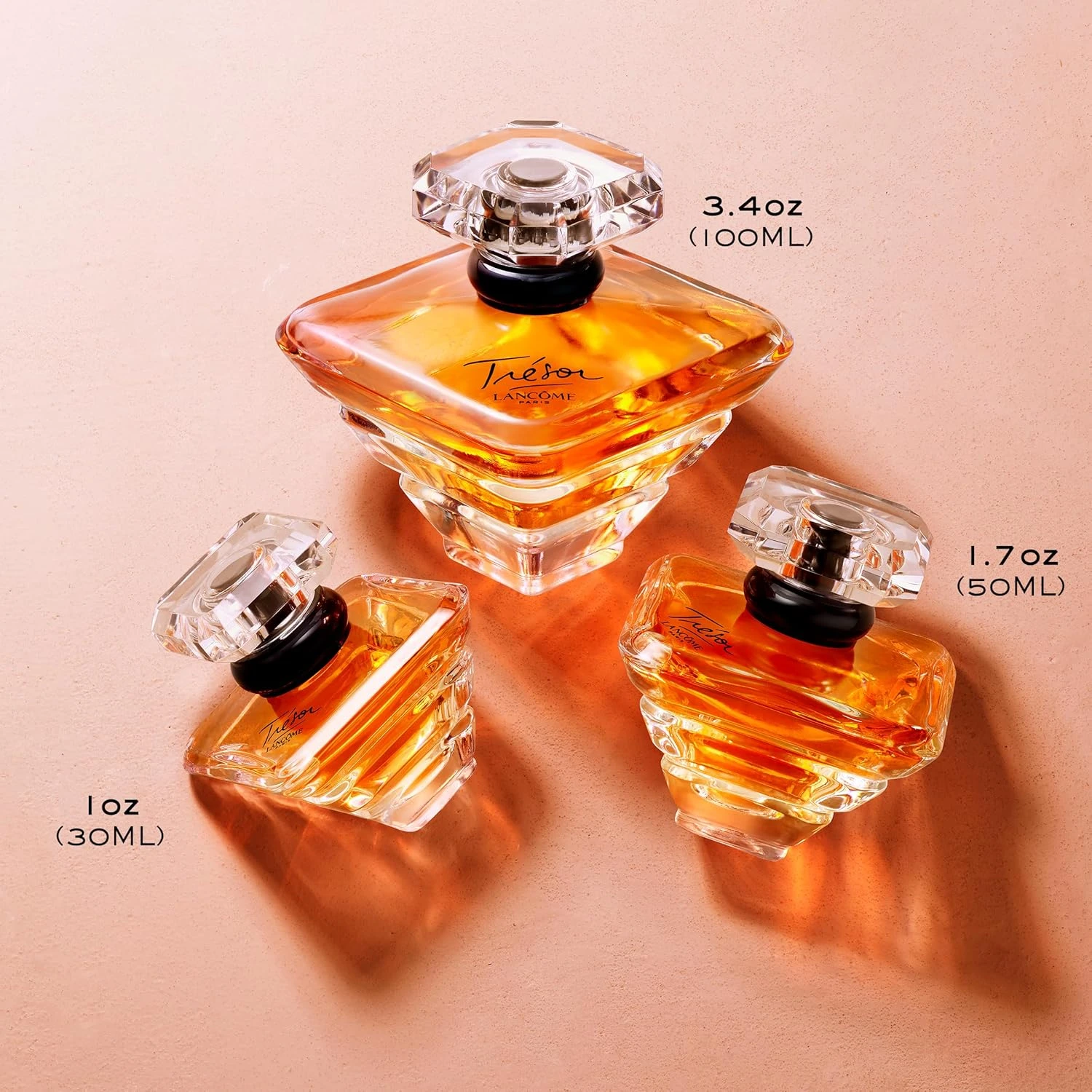 Lancôme Trésor Eau de Parfum – Elegant & Romantic Women’s Fragrance with Rose, L