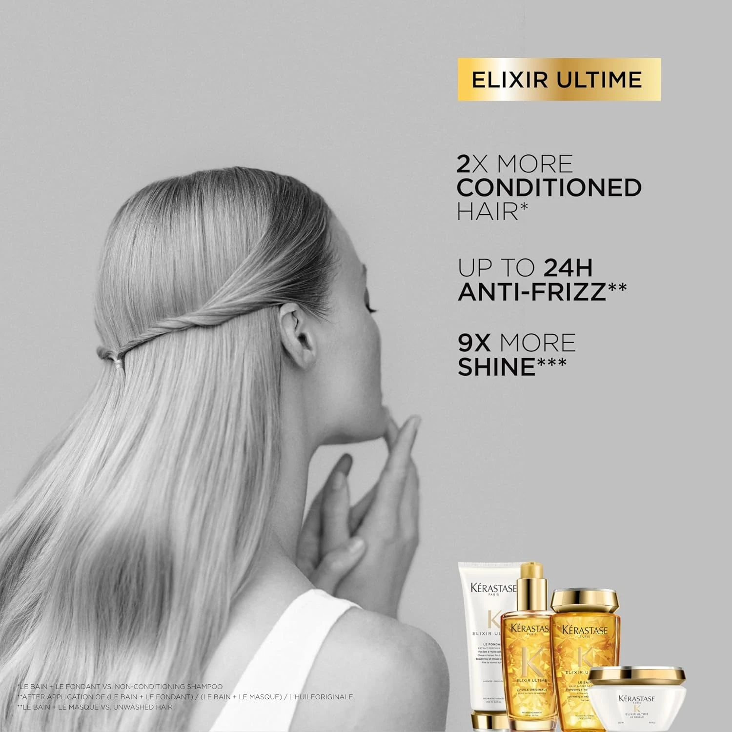 Kérastase Elixir Ultime Le Masque Beautyfing Oil Hair Mask with Camellia and Arg