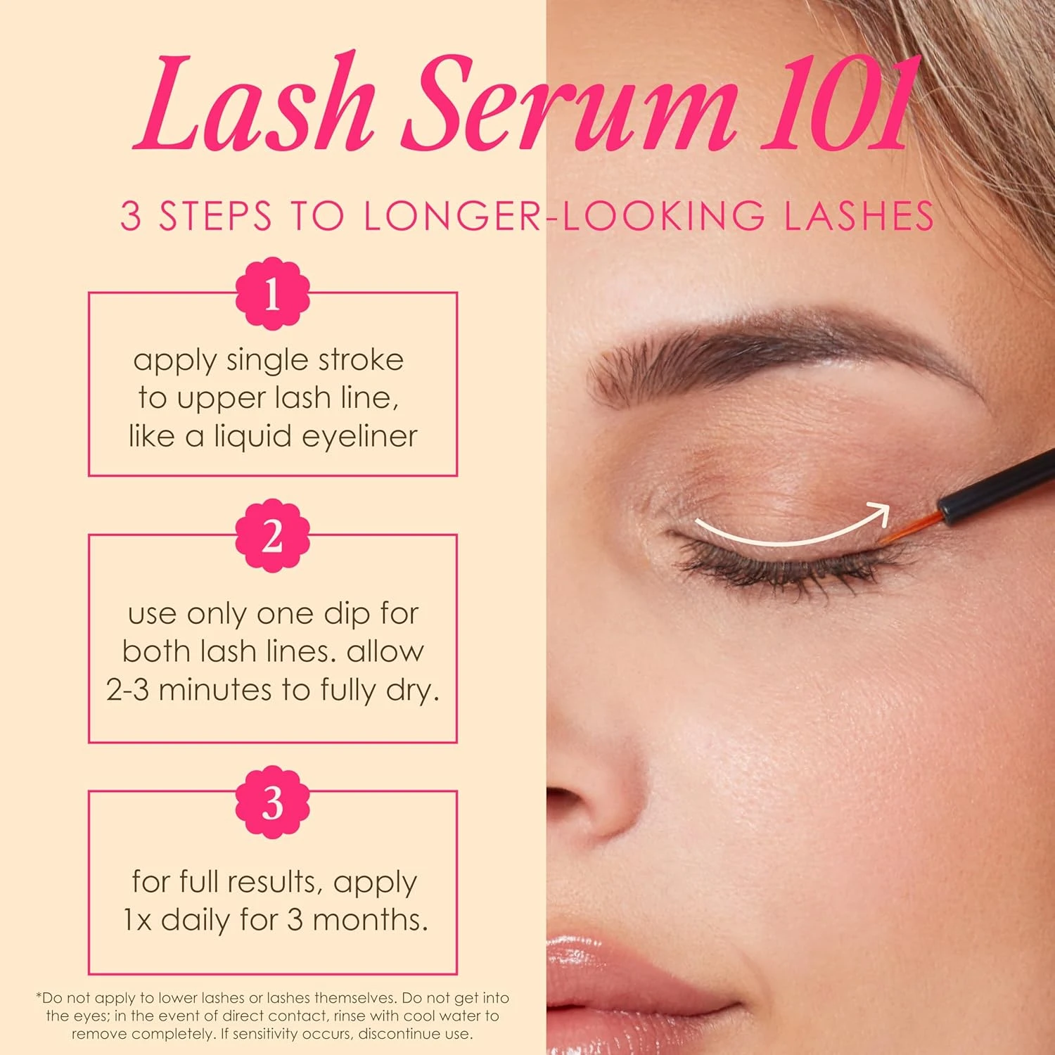 Grande Cosmetics GrandeLASH-MD Lash Enhancing Serum, 1 ml - 6-week starter suppl