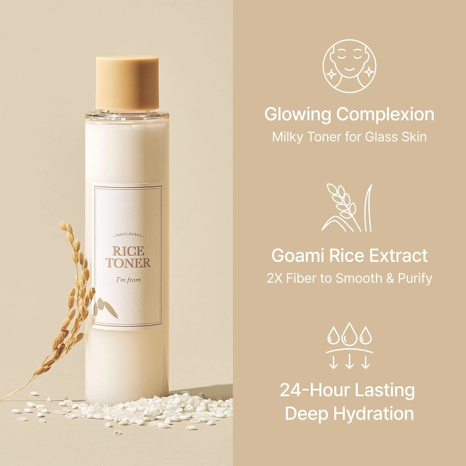 I'm From, Rice Toner, 5.07 fl oz (150 ml)