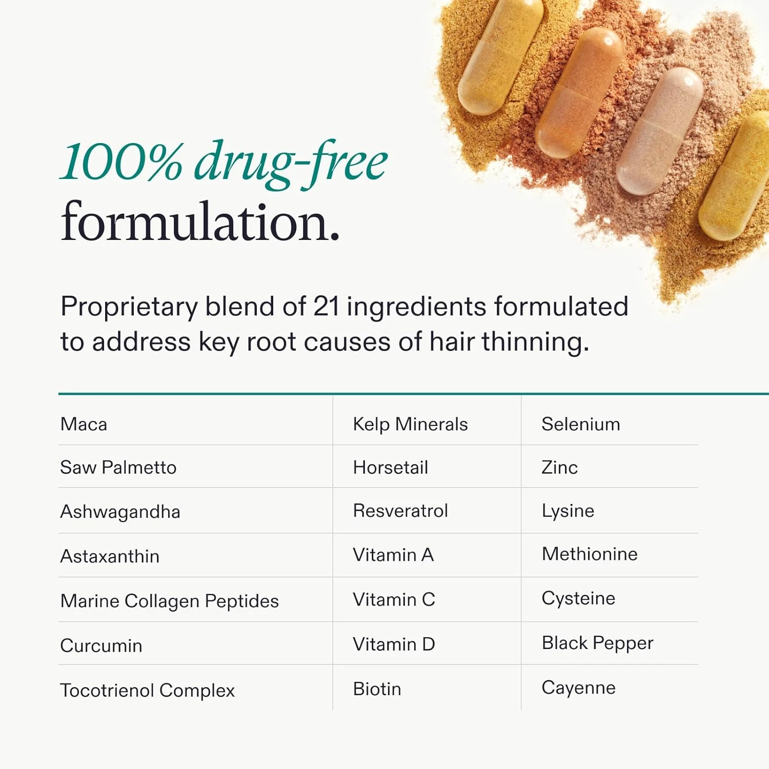 Nutrafol Women's Balance Hair Growth Supplements, Ages 45 and Up, Clinically Pro