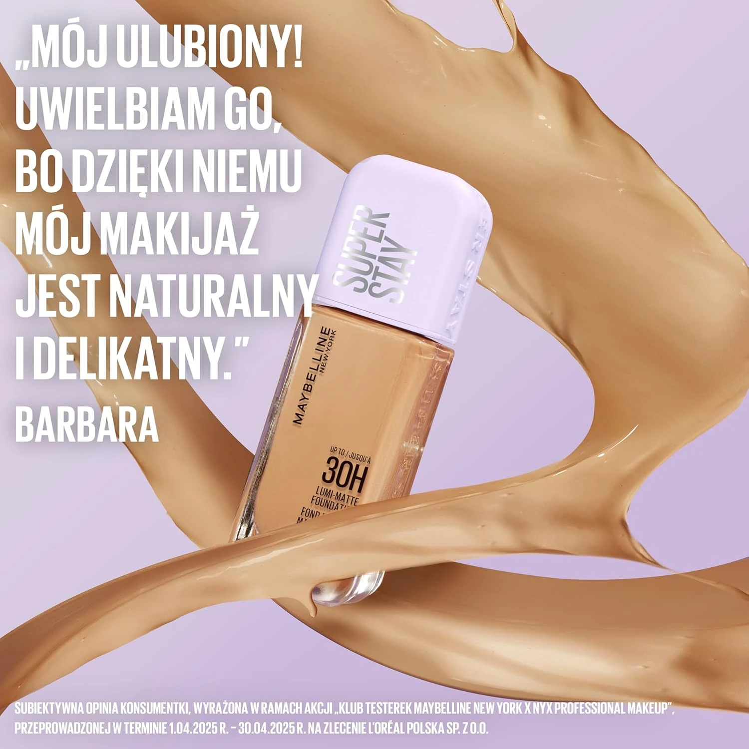 Maybelline New York, Super Stay Lumi-Matte Liquid Foundation, 30hr Longwear form