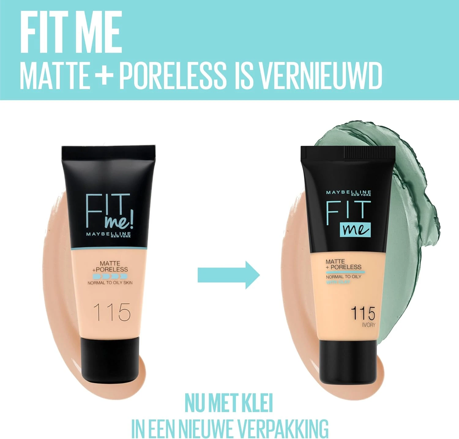 Maybelline New York Liquid Foundation, Matte & Poreless, Full Coverage and Blend