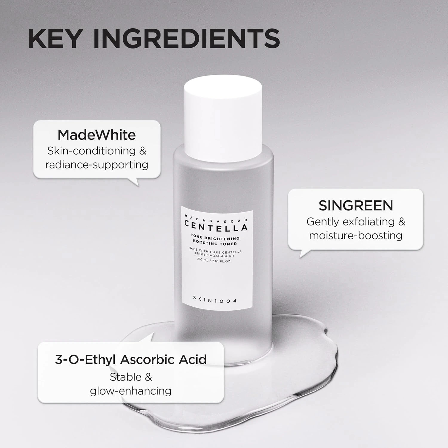 Skin1004 Madagascar Centella Tone Brightening Boosting Toner - 210Ml
