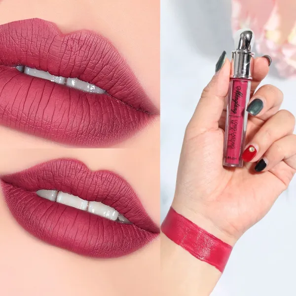 Waterproof Matte Liquid Lipstick - Purple Power (Full Coverage)