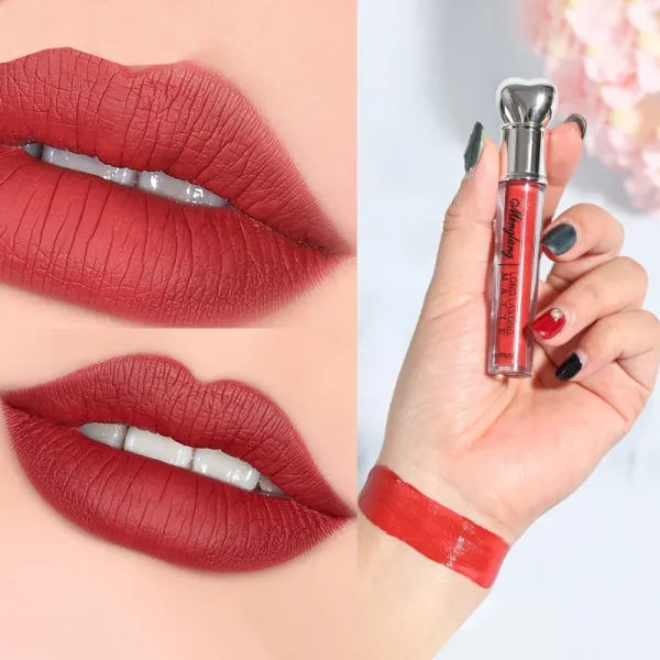 Waterproof Matte Liquid Lipstick - Purple Power (Full Coverage)