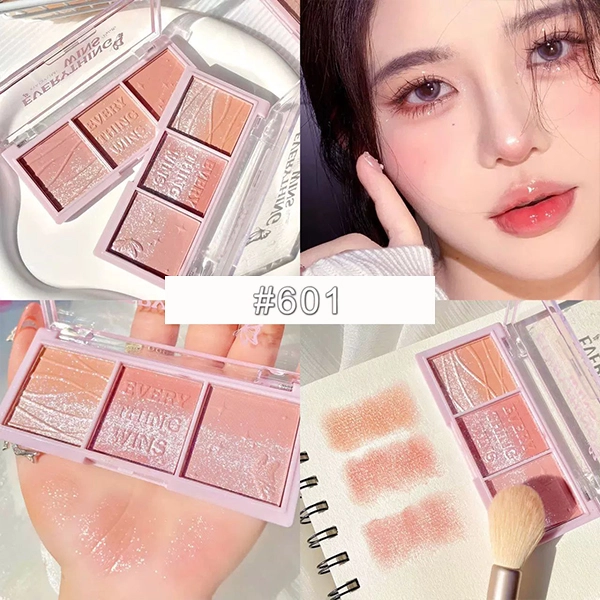 Portable Multi Tones Long Lasting Sweat Proof Women Makeup Face Grooming Natural