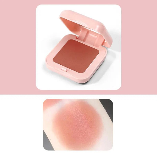Monochrome Blush Palette Brightening Facial Beauty Make Blusher Long Lasting Blu