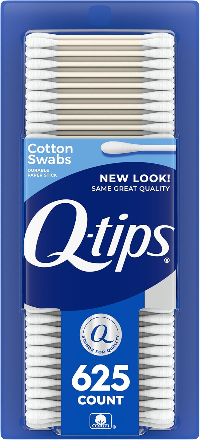 Q-tips Cotton Swabs For Hygiene and Beauty Care Original Cotton Swab Made With 1