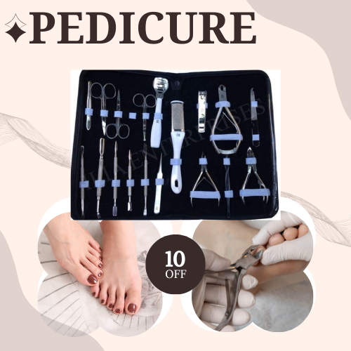 Pedicure 18 Pcs Tool Set
