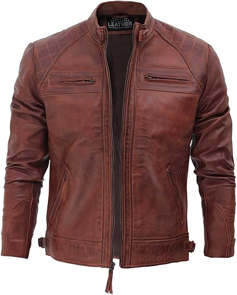 Leather Jacket Men