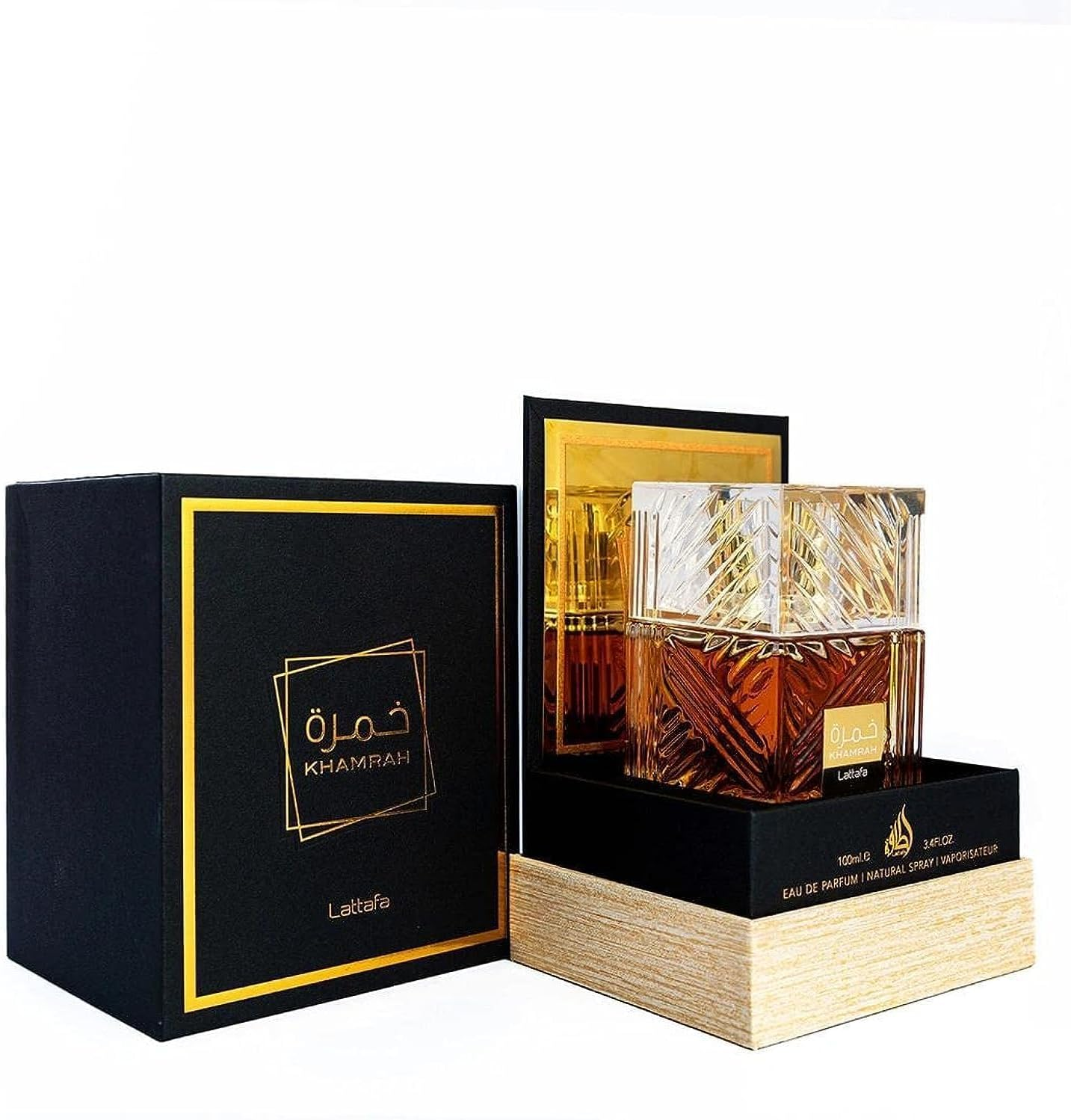 Lattafa Perfumes Khamrah for Unisex Eau de Parfum Spray  3.4 Ounce