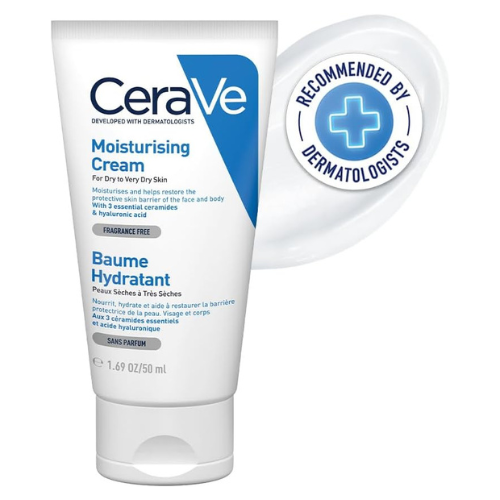 CeraVe Moisturizing Cream | 48H Body and Face Moisturizer for Dry to Very Dry Sk