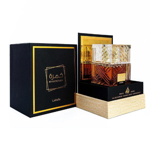 Lattafa Perfumes Khamrah for Unisex Eau de Parfum Spray, 3.4 Ounce