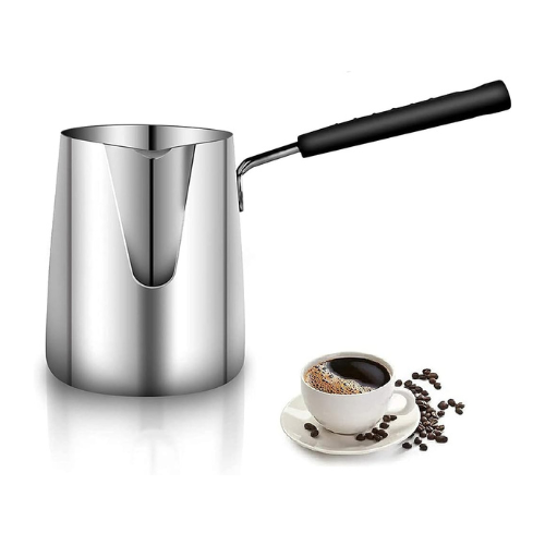 Funito 600ML/20oz Turkish Coffee Pot – 304 Stainless Steel Coffee and Butter War