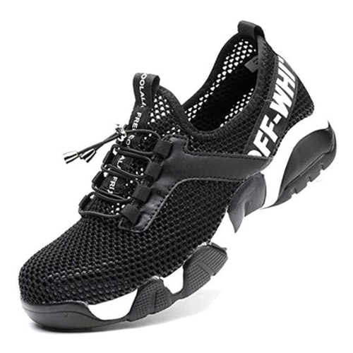 DUCHIC Indestructible Steel Toe Shoes Men Women Work Safety Shoes Slip Resistant