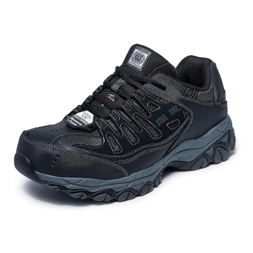 Skechers Cankton-U Mens Industrial Sneaker Shoes , Brown , 39.5 EU