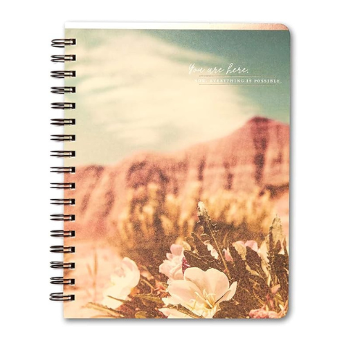 Compendium Wire-o Notebook : You Are Here. Now, Everything Is Possible. — 192 li