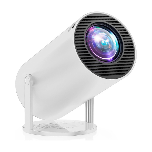 ELEPHAS WiFi Bluetooth Mini Portable Projector – 10000 Lux Movie Projector with 