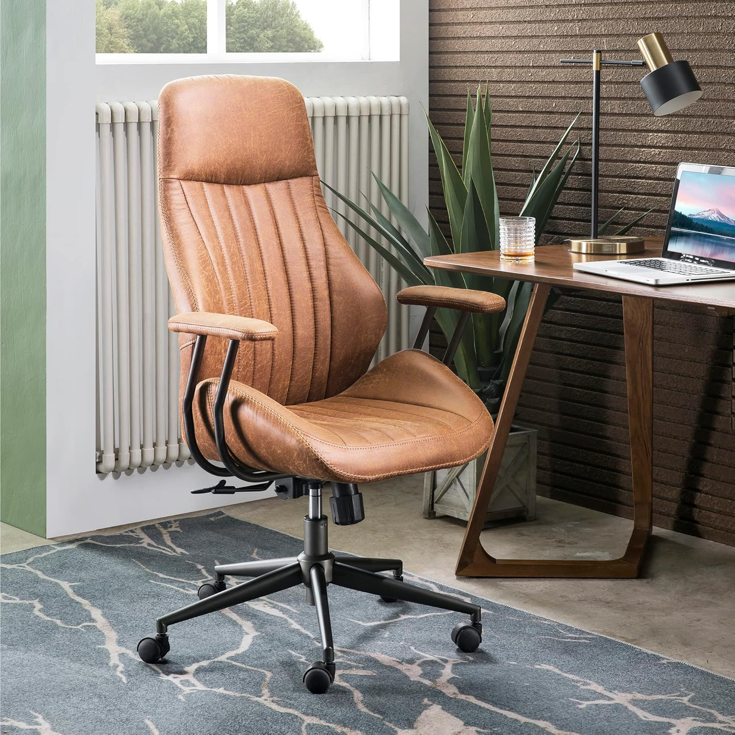 Ergonomic Office Chair Home Office Desk Chair Computer Chair with Lumbar Support