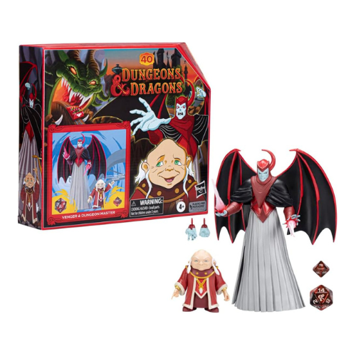 Dungeons & Dragons Cartoon Classics 6-Inch-Scale Dungeon Master & Venger 2-Pack 