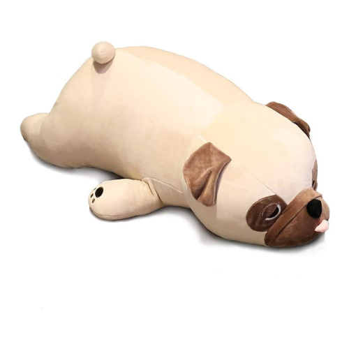 Spring Country Bulldog Plush Toy, 20" Stuffed Animal Throw Plushie Pillow Doll, 
