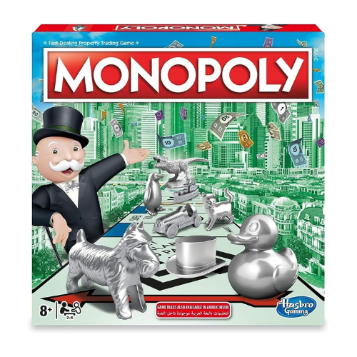 Monopoly Board Game | Family Board Games for Adults and Kids | Ages 8 and Up | 2