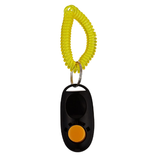 Dog Training Clicker Click Button Trainer Pet Cat Puppy Obedience Aid Wrist Asso
