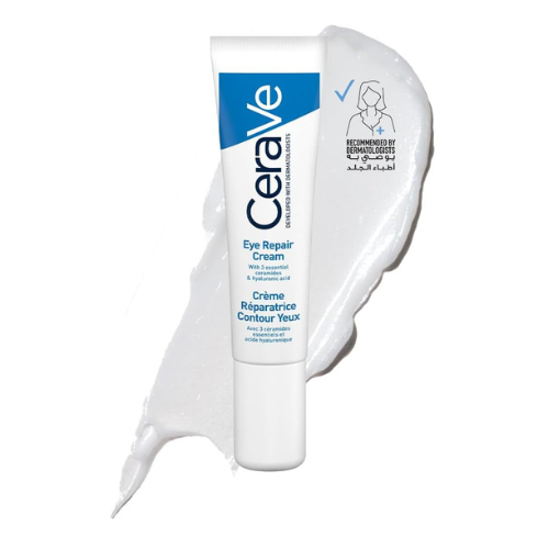 Cerave Eye Repair Cream for Dark Circles and Puffiness with Hyaluronic Acid 14Ml