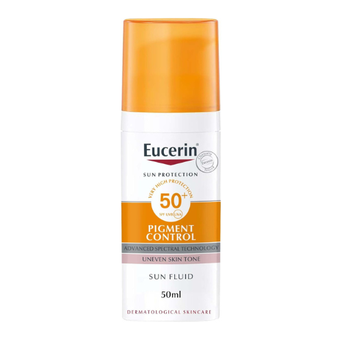 Eucerin Face Sunscreen Even Perfector Pigment Control Sun Fluid with Thiamidol, 